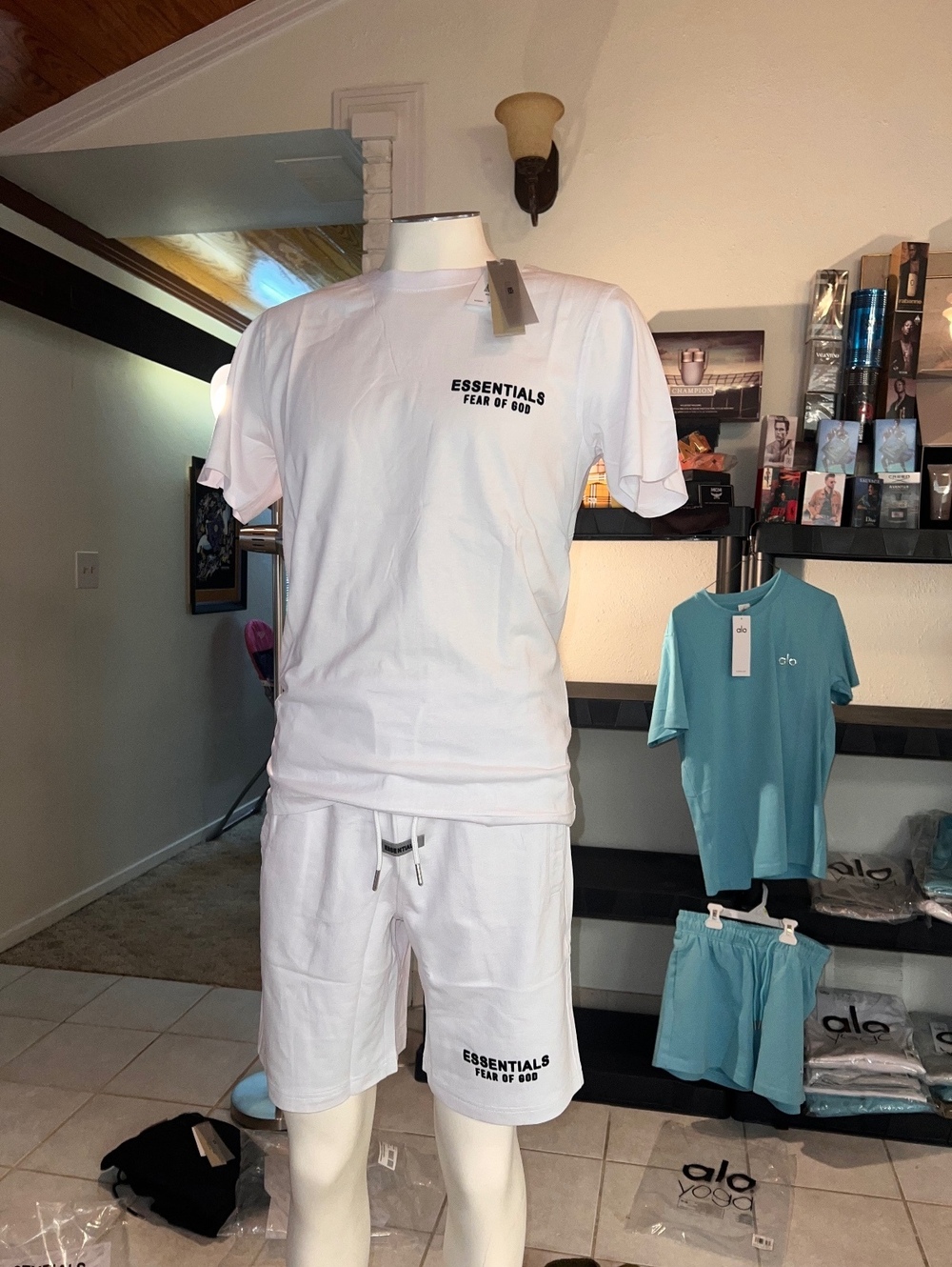 Mens essential short/shirt sets 2XL